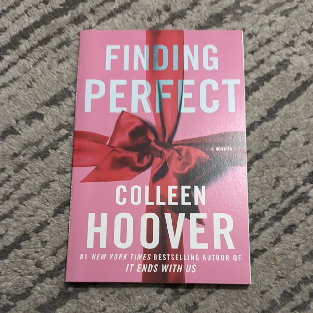 Finding Perfect by Colleen Hoover - Pink Cover